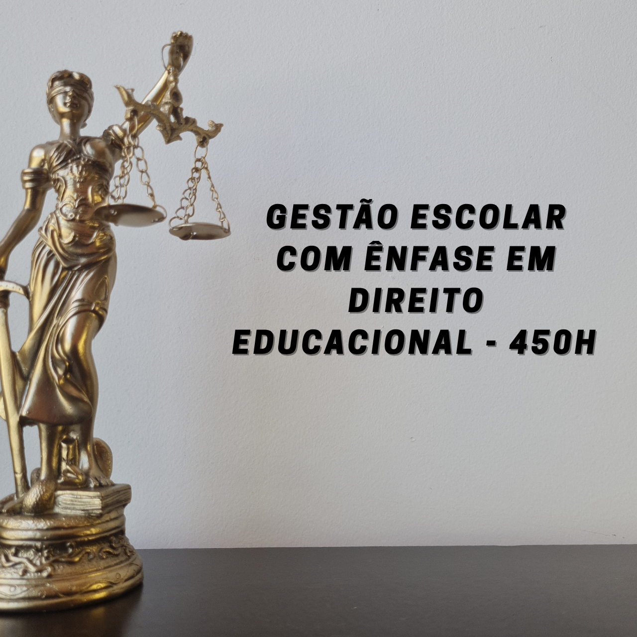 Gestão Escolar com Ênfase em Direito Educacional – 450h